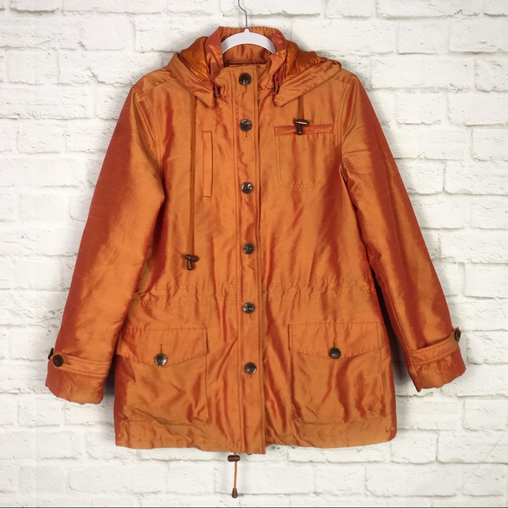 Spanner Anorak Duochrome Orange Winter Jacket M